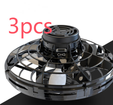 🛸 Mini Fingertip Gyro LED Flying Spinner