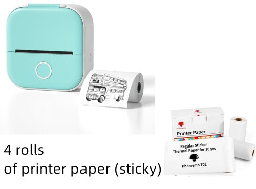 ️🖨️ Portable Mini Thermal Label Printer (Bluetooth)