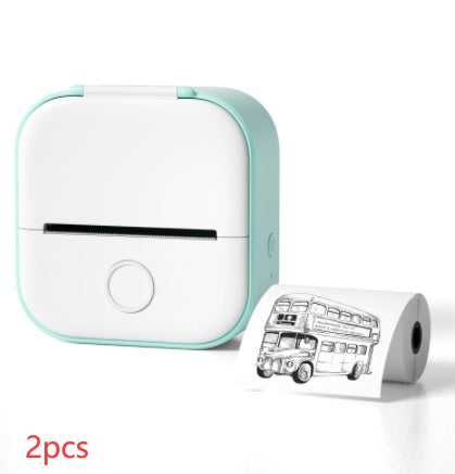 ️🖨️ Portable Mini Thermal Label Printer (Bluetooth)