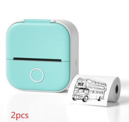 ️🖨️ Portable Mini Thermal Label Printer (Bluetooth)