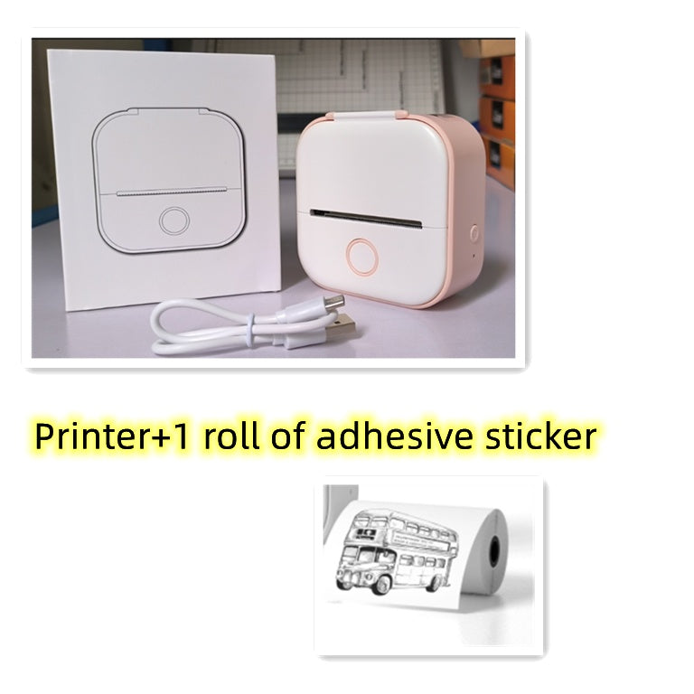 ️🖨️ Portable Mini Thermal Label Printer (Bluetooth)