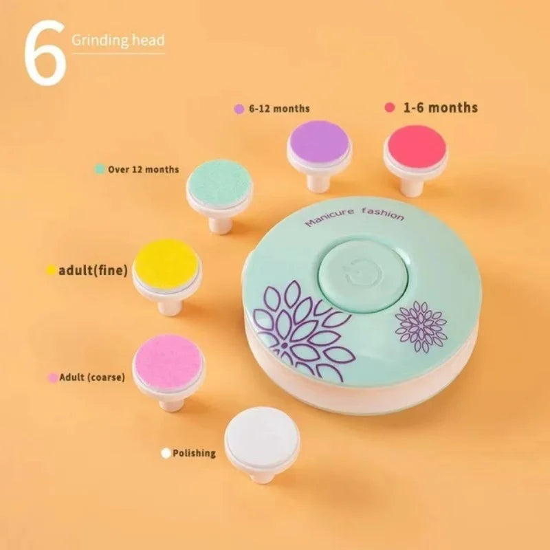 Electric Baby Nail Trimmer – Safe, Gentle & Stress-Free Nail Care