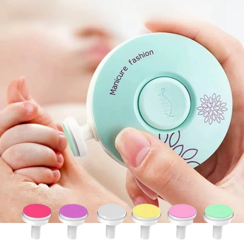 Electric Baby Nail Trimmer – Safe, Gentle & Stress-Free Nail Care