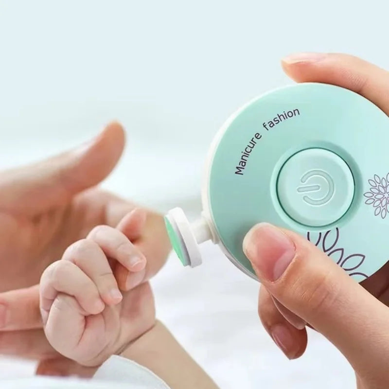 Electric Baby Nail Trimmer – Safe, Gentle & Stress-Free Nail Care