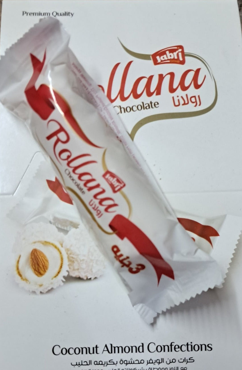 🥥 Rollana Coconut Almond Bite