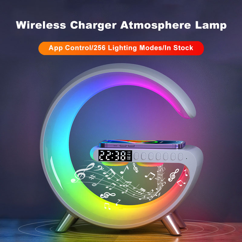 Intelligent G-Shaped LED Atmosphere Lamp – Light, Sound & Power in One