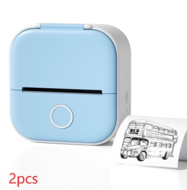 ️🖨️ Portable Mini Thermal Label Printer (Bluetooth)