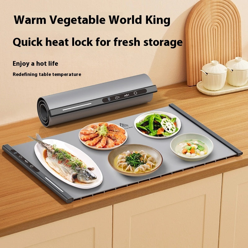 Electric Food Warming & Defrost Plate – Keep Meals Hot, Fresh & Ready Anytime