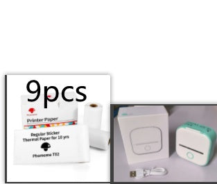 ️🖨️ Portable Mini Thermal Label Printer (Bluetooth)