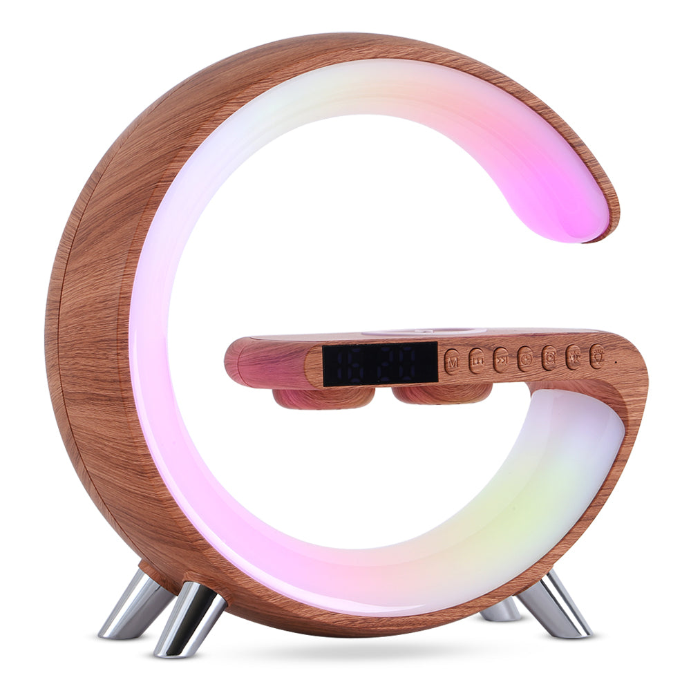 Intelligent G-Shaped LED Atmosphere Lamp – Light, Sound & Power in One