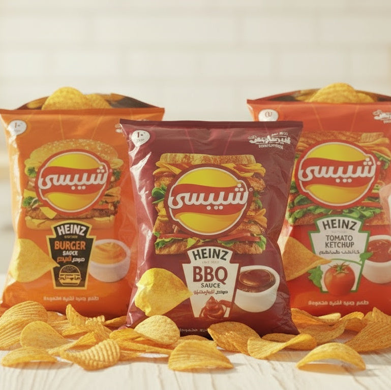🍔 Chipsy Heinz Chips – Burger Sauce Flavor